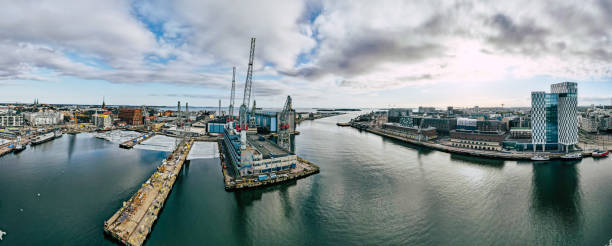 istock Ariel panoramic view of Helsinki 1309931181