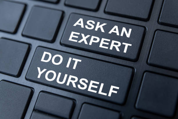 istock Black computer keys with white writing 