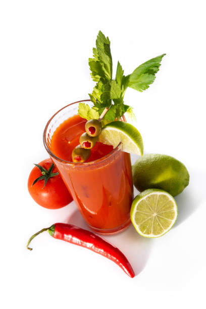 istock Bloody Mary cocktail in glass 1309932559