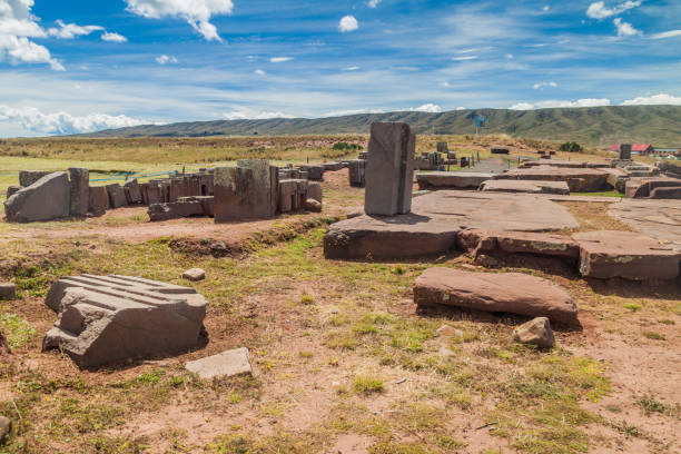 istock Tiwanaku (Tiahuanaco), Pre-Columbian archaeological site, Bolivia 1309944888