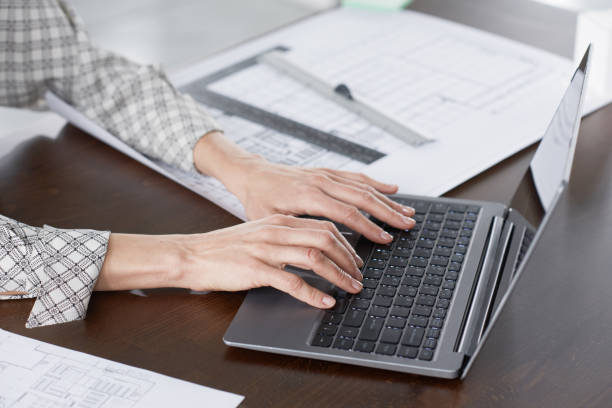 istock Woman working on laptop 1309954710