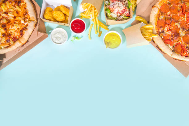 istock Delivery fast food concept 1309966246