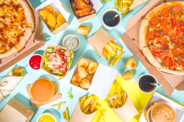 istock Delivery fast food concept 1309966248