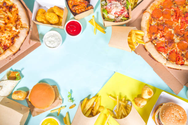 istock Delivery fast food concept 1309966264