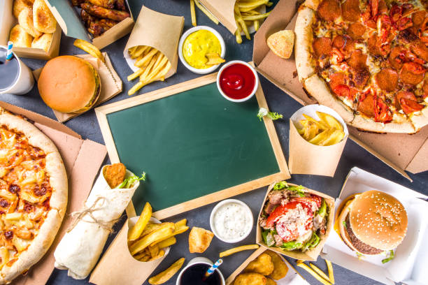 istock Delivery fast food concept 1309966278