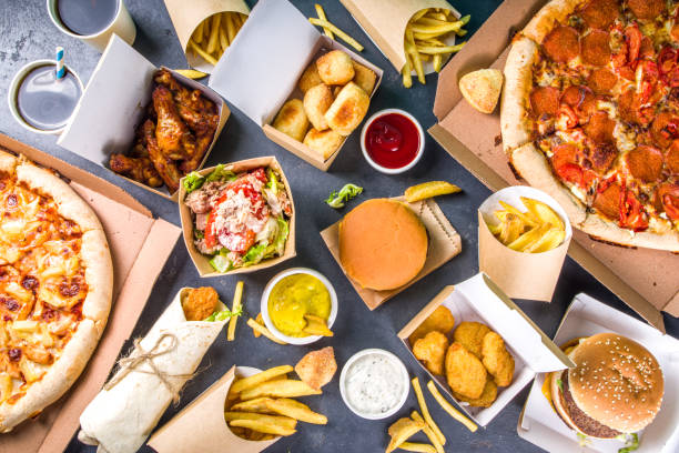 istock Delivery fast food concept 1309966281