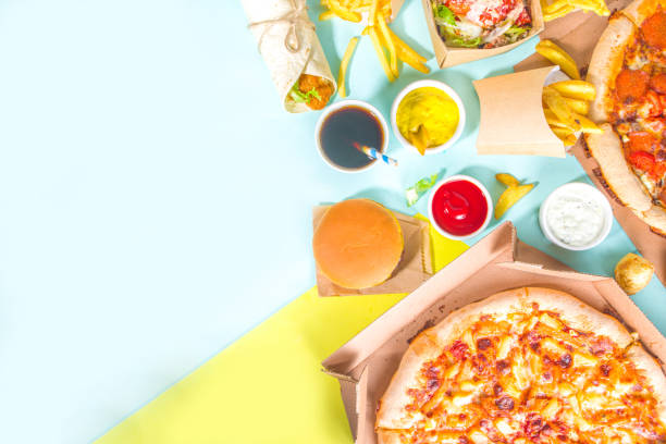 istock Delivery fast food concept 1309966287