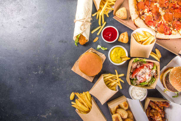 istock Delivery fast food concept 1309966301