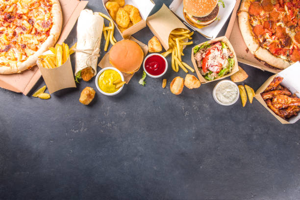 istock Delivery fast food concept 1309966305