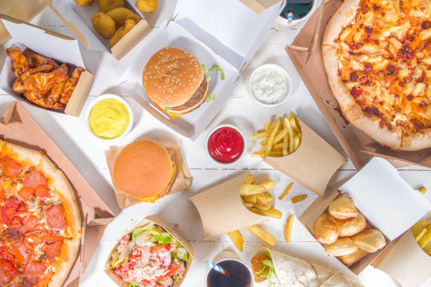 istock Delivery fast food concept 1309966333
