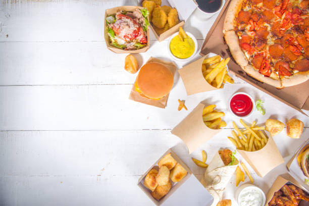 istock Delivery fast food concept 1309966358