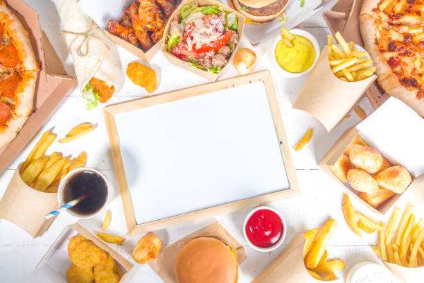 istock Delivery fast food concept 1309966367