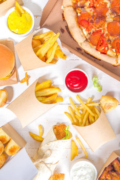 istock Delivery fast food concept 1309966397