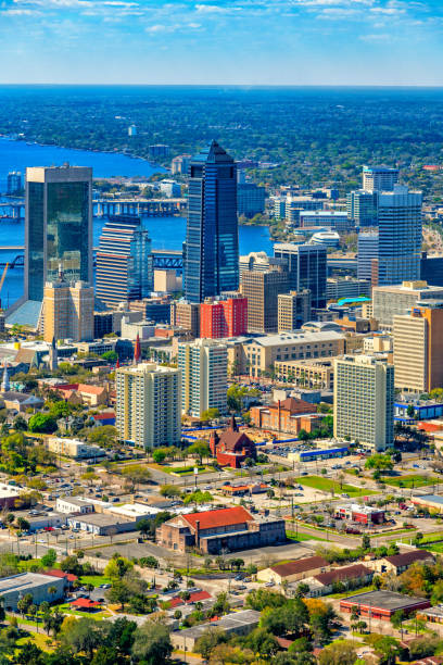 istock Downtown Jacksonville Florida Aerial 1309971763