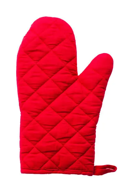 Photo of Red Oven Mitt