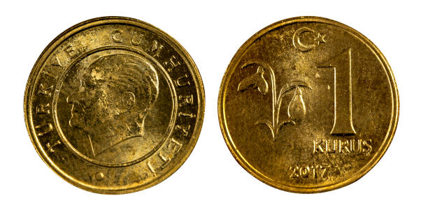 istock One Turkish Kurus Coin Isolated On White Background 1309980330