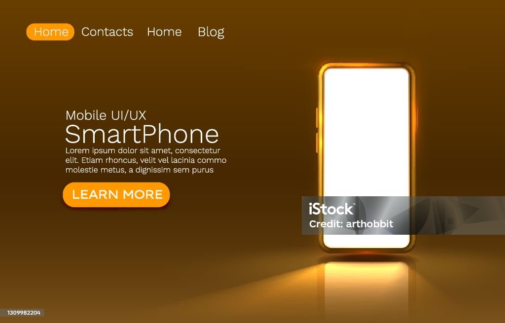Mobile Display Vector Smartphone Mobile Screen Technology Mobile Display Light Vector ...
