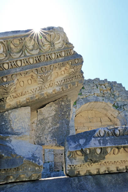 istock Columns of Agora in Archaic Perge. 1309984064