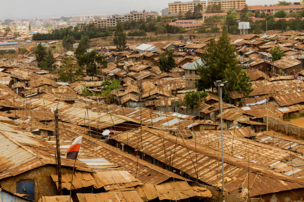istock Kibera slum landscape 1309988875