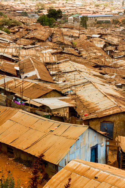 istock Kibera slums homes into the horizon 1309989020