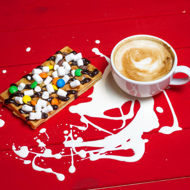 waffles and coffee