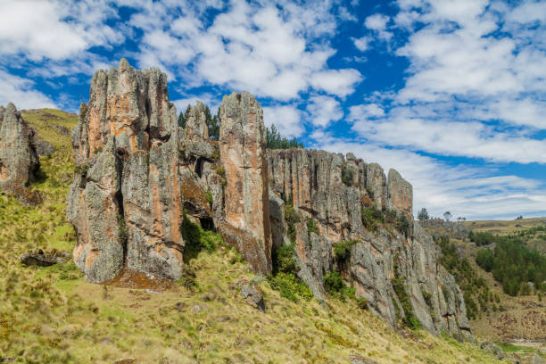 istock Los Frailones (Stone Monks), rock formations near Cajamarca, Peru. 1310000868