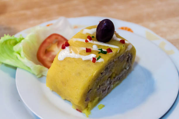 istock Causa - traditional peruvian meal. 1310000869