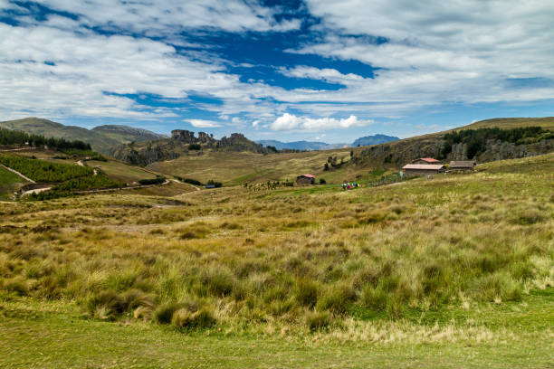 istock Los Frailones (Stone Monks), rock formations near Cajamarca, Peru. 1310000949