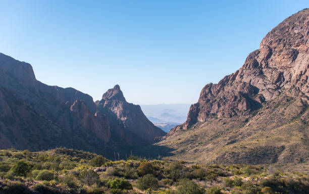 istock Wide view through The Window, Chisos Basin, Big Bend National Park 1310004415