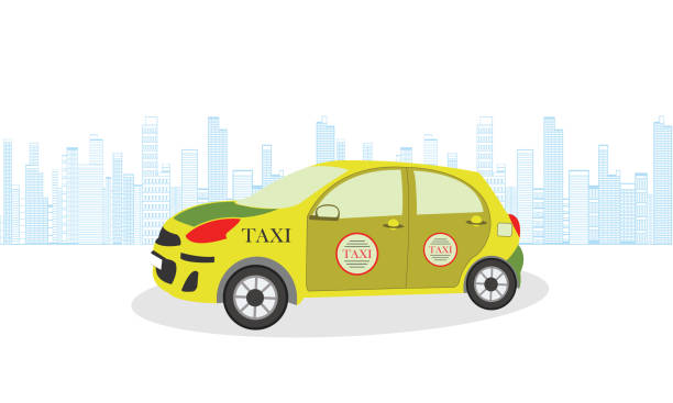 istock Indian taxi traditional. Vehicle city India 1310024007