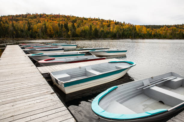 istock a day on a lake with small metalboats 1310024084