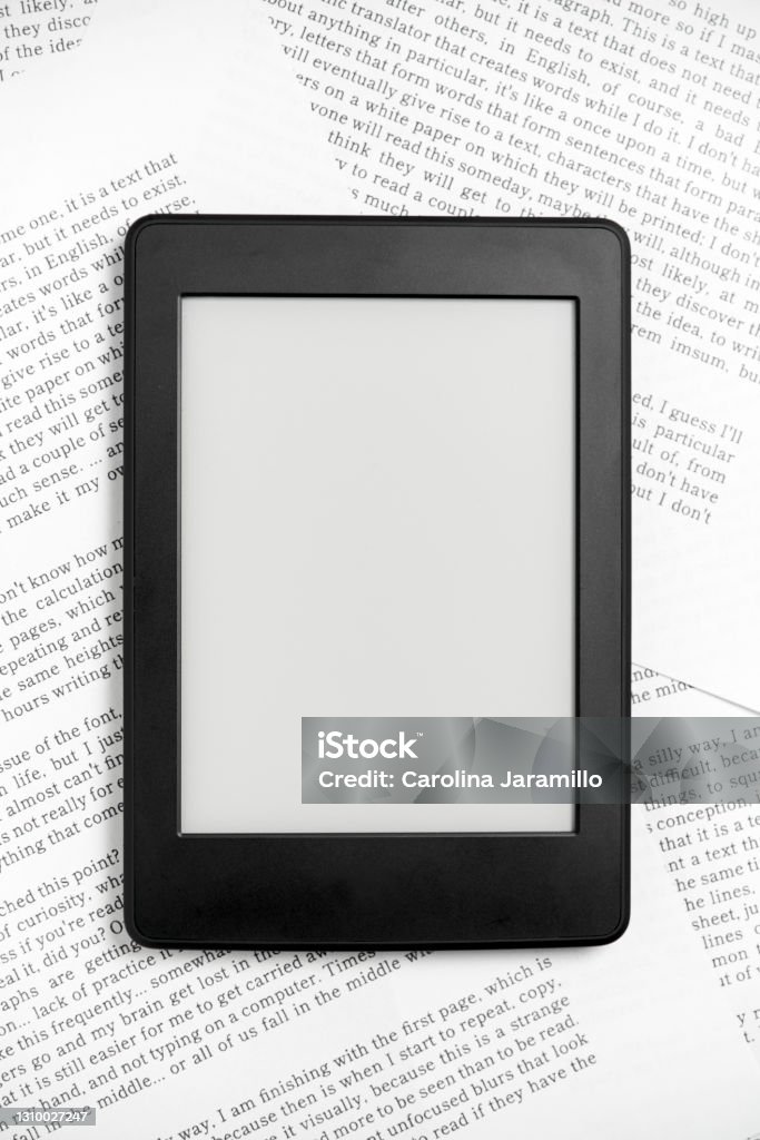 Read Off Paper Electronic Reader Off On Sheets Of Paper Concepts Reading And ...