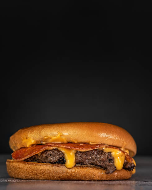 istock smash burger with cheese and pepperoni sauce 1310029442
