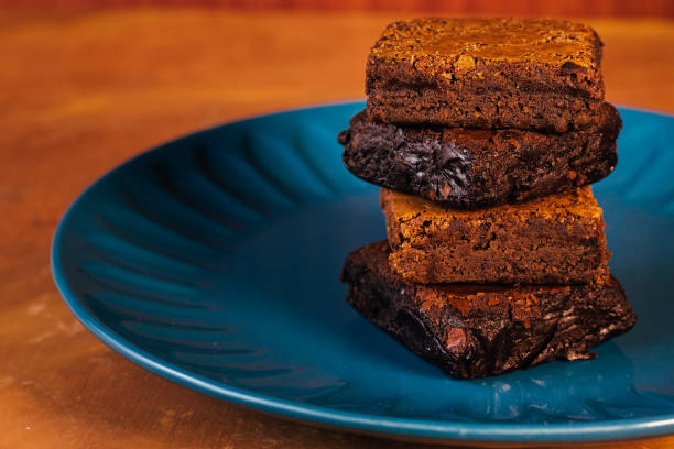 istock Pile of chocolate brownie 1310031208