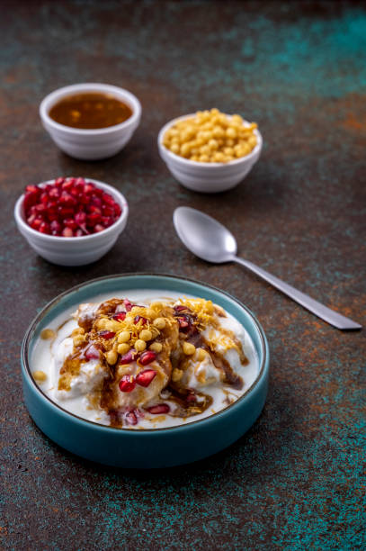 istock Super soft  Dahi Bhalla or  Dahi Vada served in a plate 1310043036