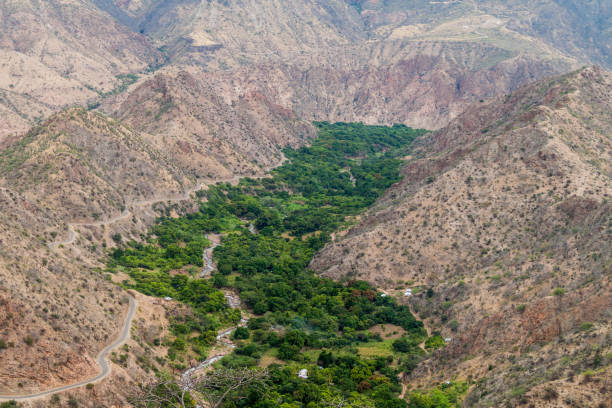 istock Green valley in northern Peru 1310043523