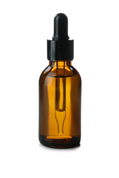istock Eucalyptus essential oil in dropper bottle isolated on white background 1310047902