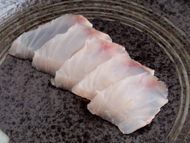 istock Sashimi of white fish named 