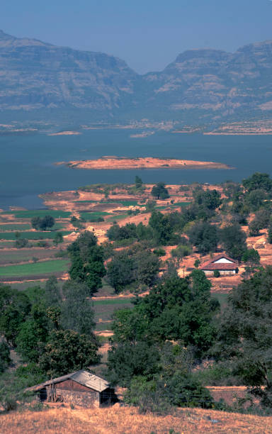 istock View of Pimpalgaon Joga Dam and mountain ranges 1310068099