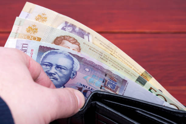 istock Haitian money in the black wallet 1310068445