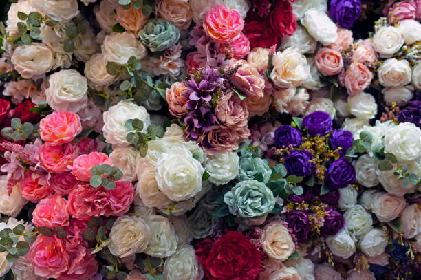 istock Flower garden, parterre, flowers, beatiful 1310075750