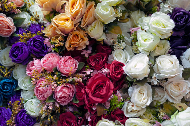 istock Flower garden, parterre, flowers, beatiful 1310075845