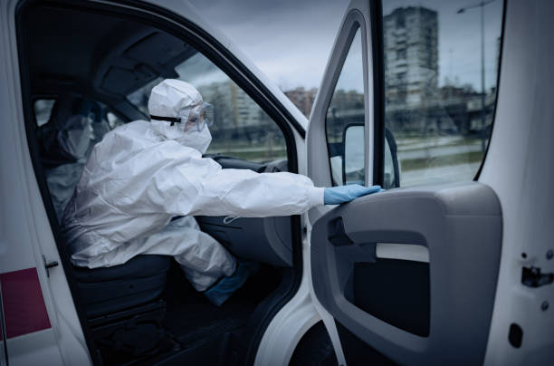 istock Ambulance emergency during coronavirus pandemic 1310083123