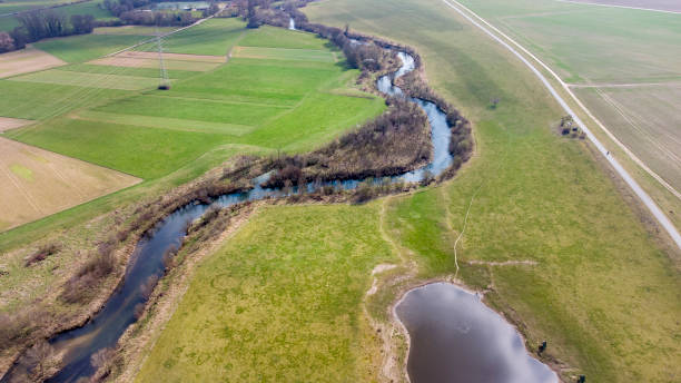 istock Renaturation of a small river 1310084401