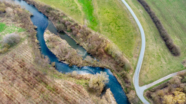 istock Renaturation of a small river 1310084491