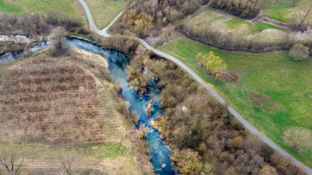 istock Renaturation of a small river 1310084502
