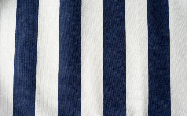 istock Blue and white linen napkin 1310092654
