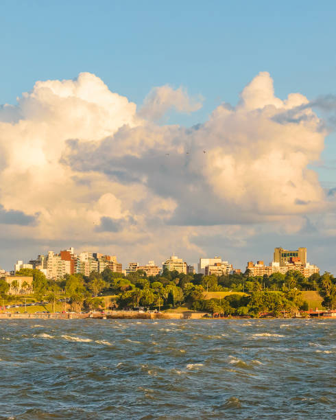 istock Waterfront Coastal Scene, Montevideo, Uruguay 1310098529
