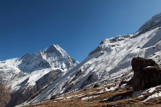 istock Annapurna peak base camp landscape viewed, Himalayas Gandaki Zone, Nepal 1310100591