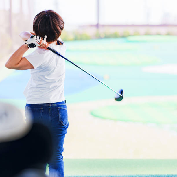 istock A woman play golf for diet 1310100846